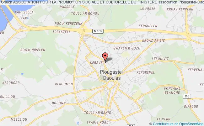 plan association Association Pour La Promotion Sociale Et Culturelle Du Finistere Plougastel-Daoulas
