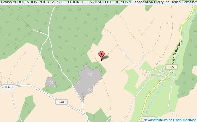 plan association Association Pour La Protection De L'armancon Sud Yonne Bierry-les-Belles-Fontaines