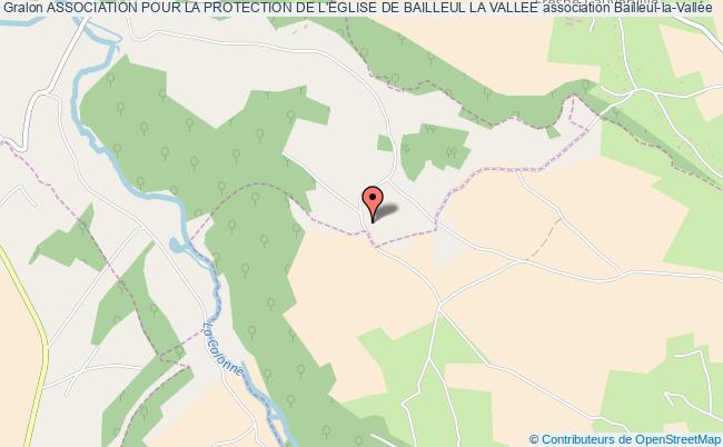 plan association Association Pour La Protection De L'eglise De Bailleul La Vallee Bailleul-la-Vallée