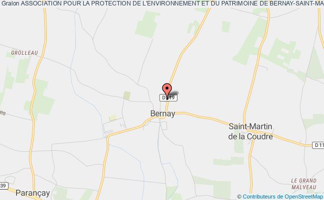 ASSOCIATION POUR LA PROTECTION DE L'ENVIRONNEMENT ET DU PATRIMOINE DE BERNAY-SAINT-MARTIN