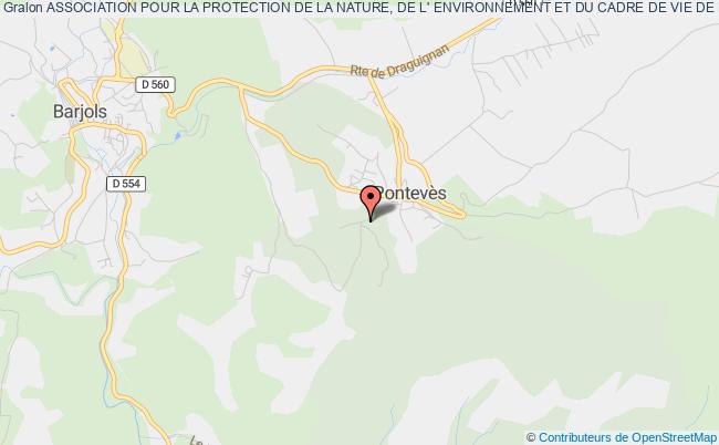 ASSOCIATION POUR LA PROTECTION DE LA NATURE, DE L' ENVIRONNEMENT ET DU CADRE DE VIE DE PONTEVES AUX TERRITOIRES DU VAR (APNE DE PONTEVES AUX TERRITOIRES DU VAR)