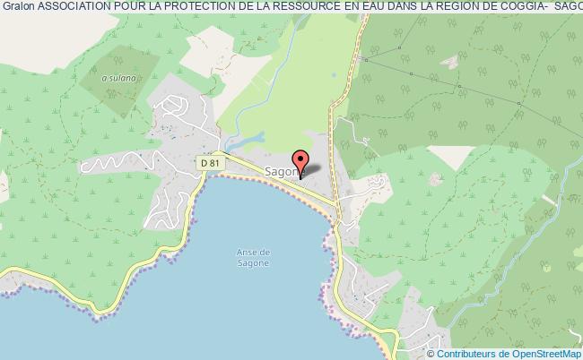 ASSOCIATION POUR LA PROTECTION DE LA RESSOURCE EN EAU DANS LA REGION DE COGGIA-  SAGONE-VICO
