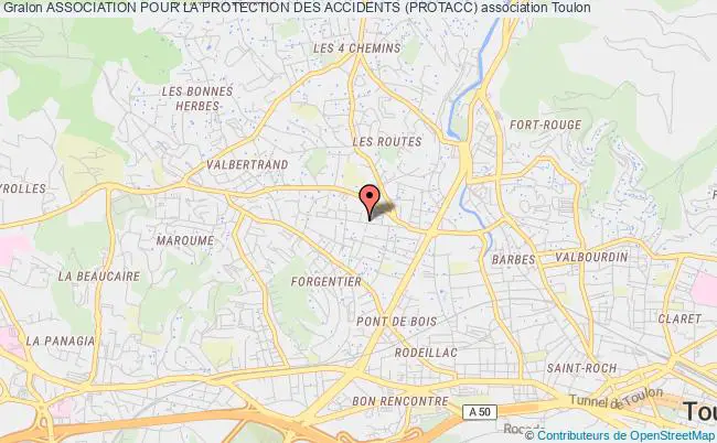 plan association Association Pour La Protection Des Accidents (protacc) Toulon