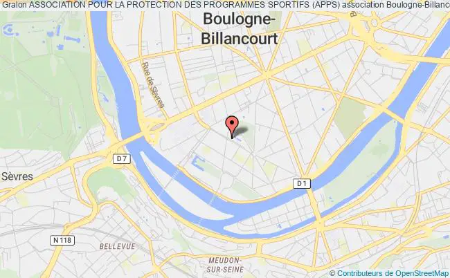 plan association Association Pour La Protection Des Programmes Sportifs (apps) Boulogne-Billancourt