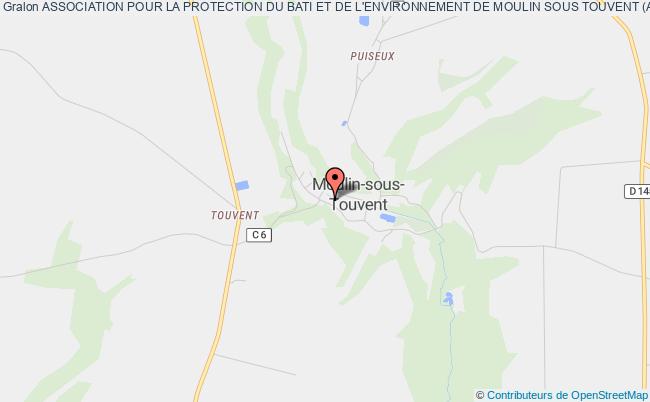 plan association Association Pour La Protection Du Bati Et De L'environnement De Moulin Sous Touvent (apbem) Moulin-sous-Touvent