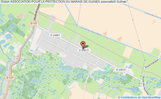 plan association Association Pour La Protection Du Marais De Guines Guînes