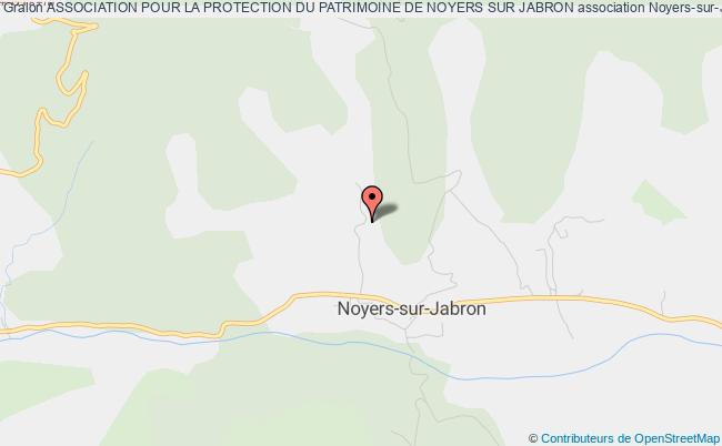 ASSOCIATION POUR LA PROTECTION DU PATRIMOINE DE NOYERS SUR JABRON
