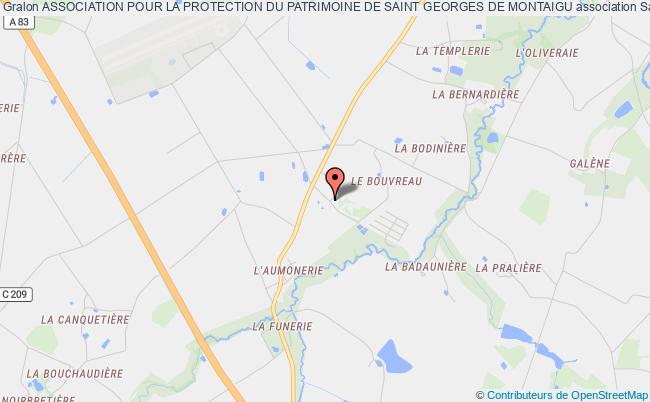 plan association Association Pour La Protection Du Patrimoine De Saint Georges De Montaigu Saint-Georges-de-Montaigu