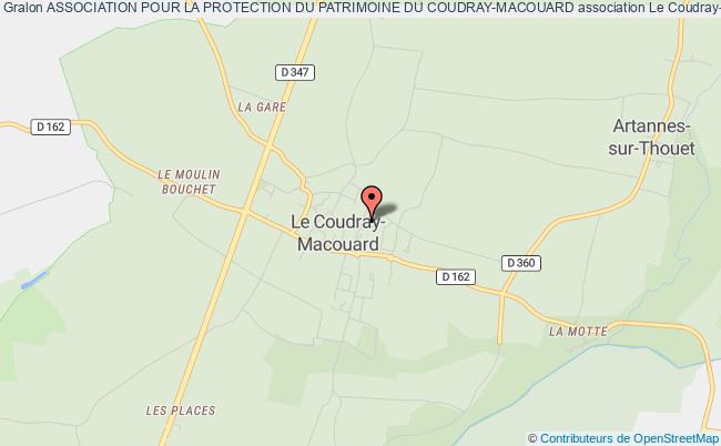 ASSOCIATION POUR LA PROTECTION DU PATRIMOINE DU COUDRAY-MACOUARD