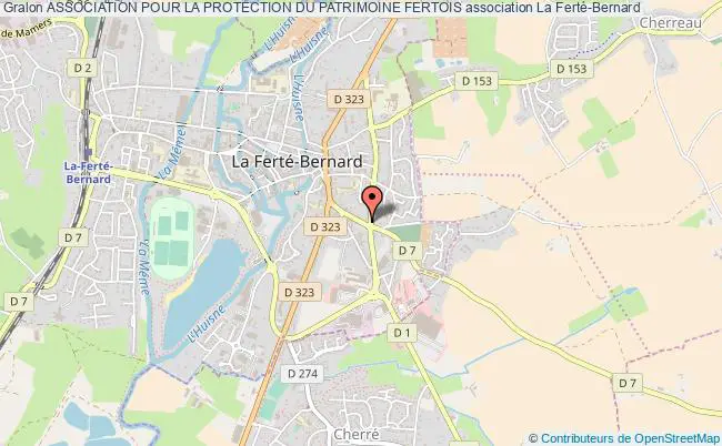 plan association Association Pour La Protection Du Patrimoine Fertois La    Ferté-Bernard