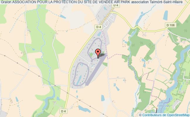 plan association Association Pour La Protection Du Site De Vendee Air Park Talmont-Saint-Hilaire