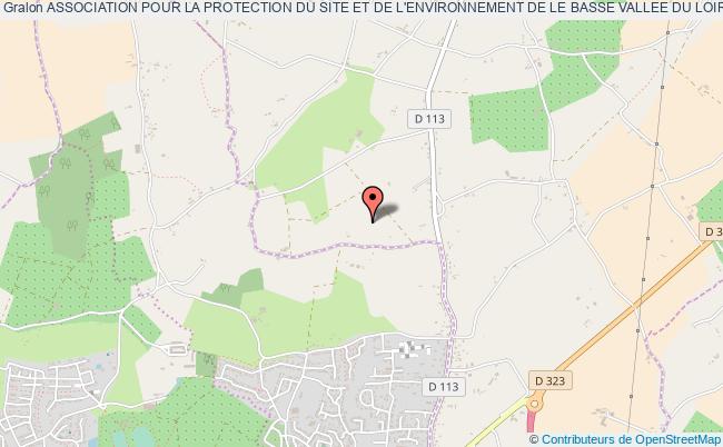 plan association Association Pour La Protection Du Site Et De L'environnement De Le Basse Vallee Du Loir Villevêque