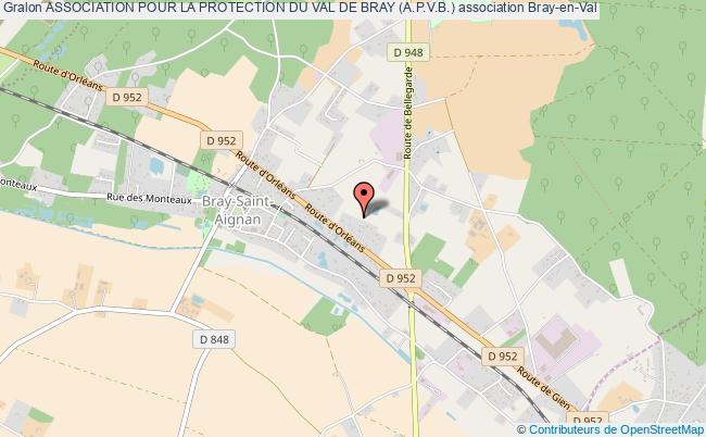 plan association Association Pour La Protection Du Val De Bray (a.p.v.b.) Bray-en-Val