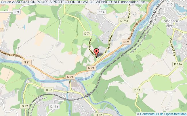plan association Association Pour La Protection Du Val De Vienne D'isle Isle