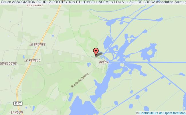 plan association Association Pour La Protection Et L'embellissement Du Village De Breca Saint-Lyphard