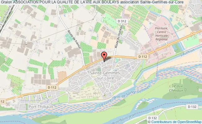 plan association Association Pour La Qualite De La Vie Aux Boulays Sainte-Gemmes-sur-Loire