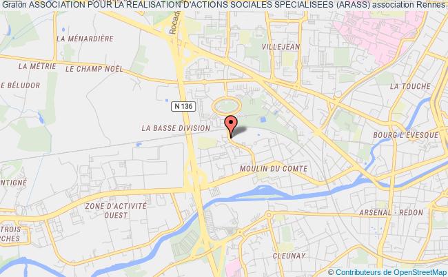 plan association Association Pour La Realisation D'actions Sociales Specialisees (arass) Rennes