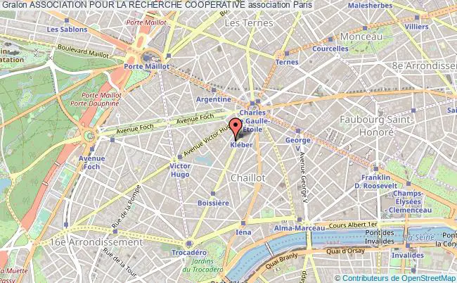 plan association Association Pour La Recherche Cooperative Paris