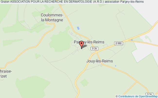 plan association Association Pour La Recherche En Dermatologie (a.r.d.) Pargny-lès-Reims