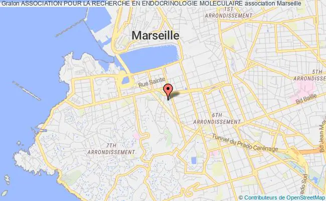 plan association Association Pour La Recherche En Endocrinologie Moleculaire Marseille 6