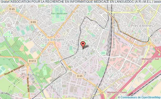 plan association Association Pour La Recherche En Informatique Medicale En Languedoc (a.r.i.m.e.l.) Montpellier