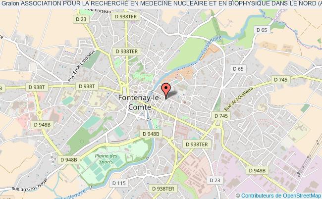 plan association Association Pour La Recherche En Medecine Nucleaire Et En Biophysique Dans Le Nord (a.r.m.b.n.) Lille