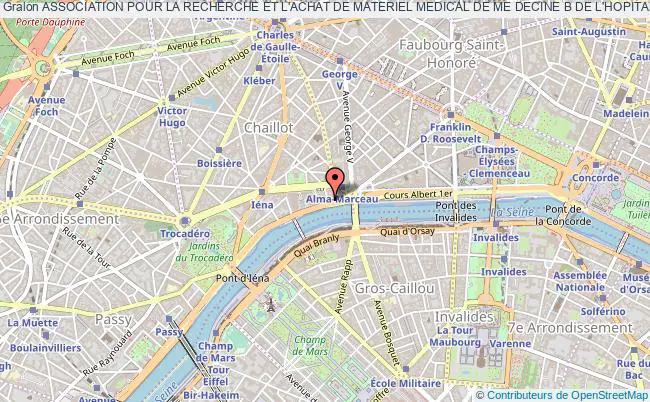 plan association Association Pour La Recherche Et L'achat De Materiel Medical De Me Decine B De L'hopital De Coulommiers (a.p.m.m.b.) Paris