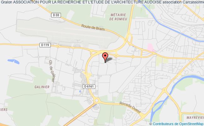 plan association Association Pour La Recherche Et L'etude De L'architecture Audoise Carcassonne