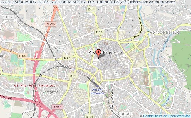 plan association Association Pour La Reconnaissance Des Turricules (art) Aix-en-Provence