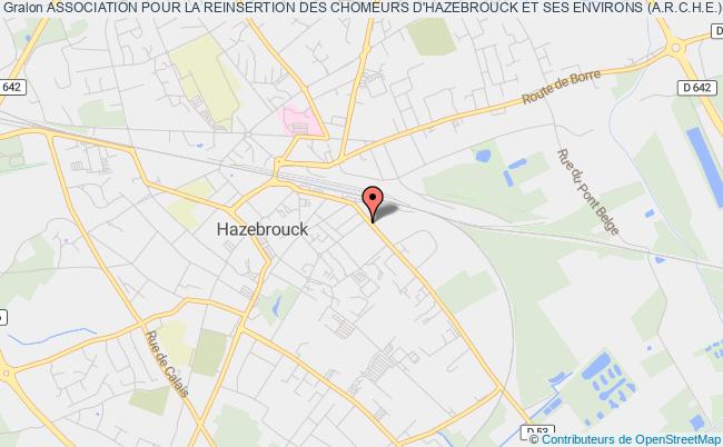 plan association Association Pour La Reinsertion Des Chomeurs D'hazebrouck Et Ses Environs (a.r.c.h.e.) Hazebrouck