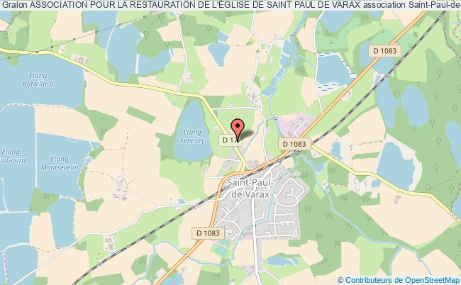ASSOCIATION POUR LA RESTAURATION DE L'ÉGLISE DE SAINT PAUL DE VARAX