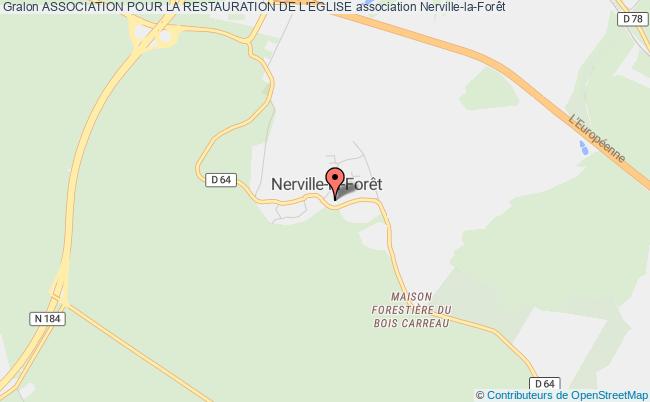 plan association Association Pour La Restauration De L'eglise Nerville-la-Forêt