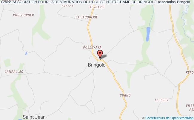 plan association Association Pour La Restauration De L'Église Notre-dame De Bringolo Bringolo