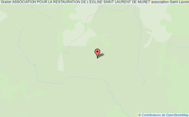 plan association Association Pour La Restauration De L'eglise Saint Laurent De Muret Saint-Laurent-de-Muret