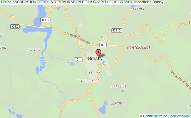 plan association Association Pour La Restauration De La Chapelle De Brassy Brassy