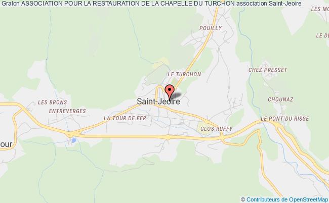 plan association Association Pour La Restauration De La Chapelle Du Turchon Saint-Jeoire