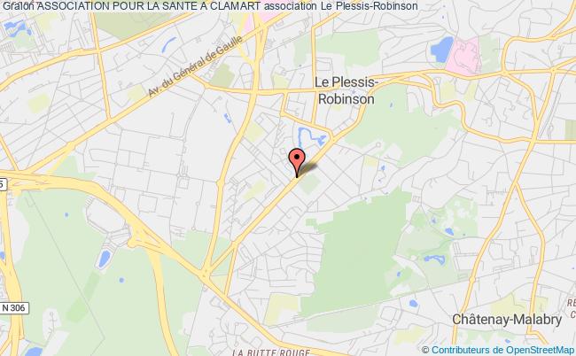 plan association Association Pour La Sante A Clamart Plessis-Robinson