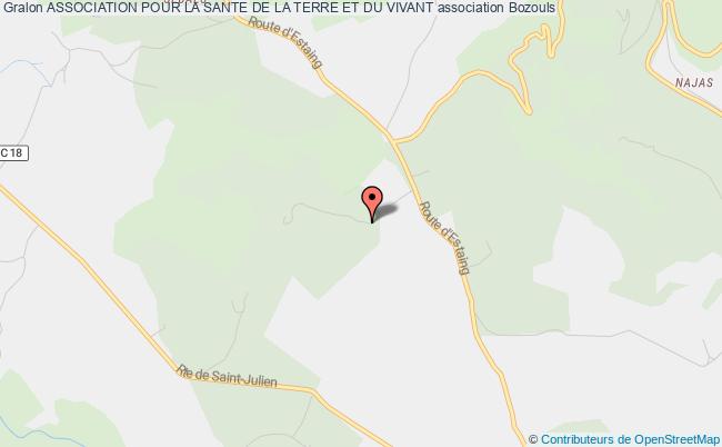 plan association Association Pour La Sante De La Terre Et Du Vivant Bozouls