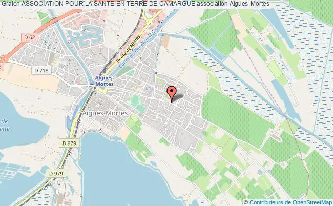 plan association Association Pour La Sante En Terre De Camargue Aigues-Mortes