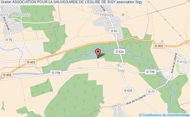 ASSOCIATION POUR LA SAUVEGARDE DE L'ÉGLISE DE SIGY