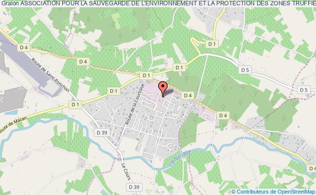 plan association Association Pour La Sauvegarde De L'environnement Et La Protection Des Zones Truffieres Saint-Didier