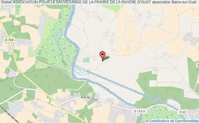 plan association Association Pour La Sauvegarde De La Frairie De La Riviere D'oust Bains-sur-Oust