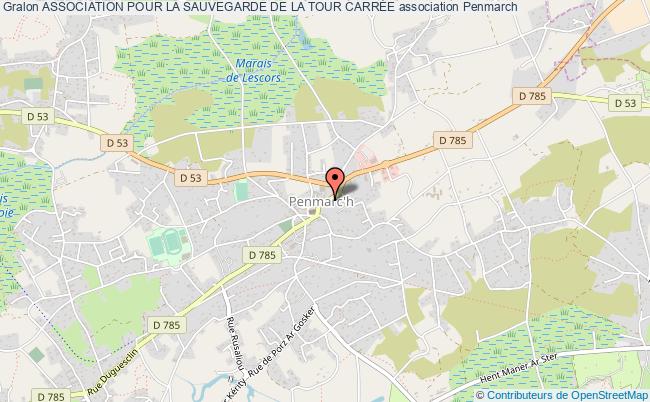 plan association Association Pour La Sauvegarde De La Tour CarrÉe Penmarch