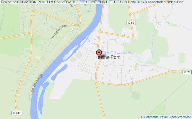plan association Association Pour La Sauvegarde De Seine-port Et De Ses Environs Seine-Port
