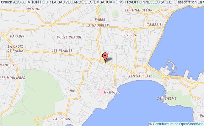 plan association Association Pour La Sauvegarde Des Embarcations Traditionnelles (a.s.e.t) La Seyne-sur-Mer