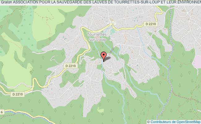 plan association Association Pour La Sauvegarde Des Lauves De Tourrettes-sur-loup Et Leur Environnement (asltsl) Tourrettes-sur-Loup