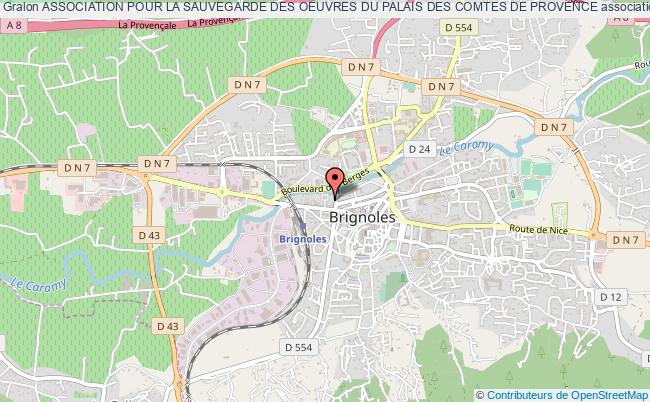 plan association Association Pour La Sauvegarde Des Oeuvres Du Palais Des Comtes De Provence Brignoles