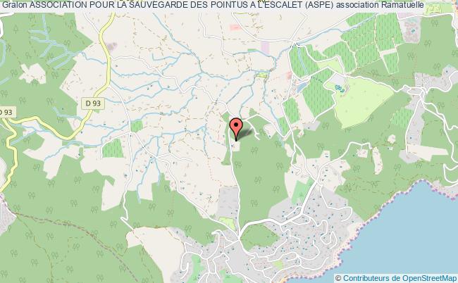 ASSOCIATION POUR LA SAUVEGARDE DES POINTUS A L'ESCALET (ASPE)