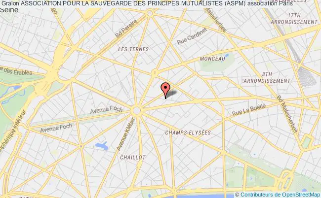 plan association Association Pour La Sauvegarde Des Principes Mutualistes (aspm) Paris