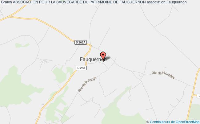 ASSOCIATION POUR LA SAUVEGARDE DU PATRIMOINE DE FAUGUERNON